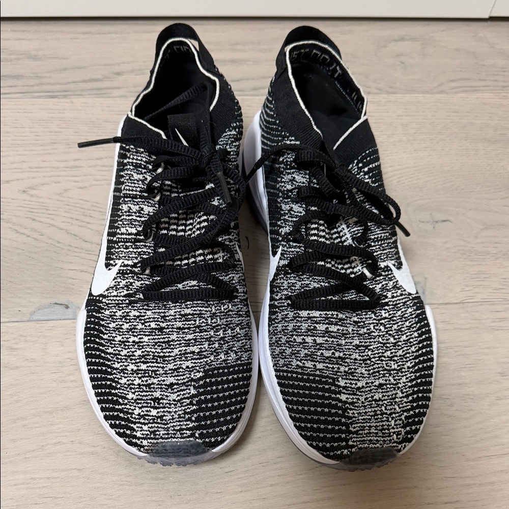 Nike Black and White Athletic Shoes